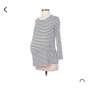 Hatch Materinty long sleeve fitted tee